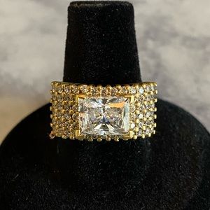 Vintage Style CZ Ring